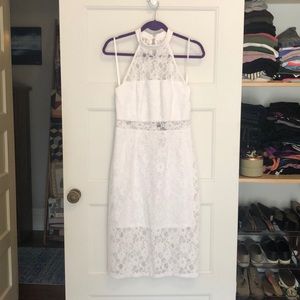 NWT BCBGeneration White Lace Dress